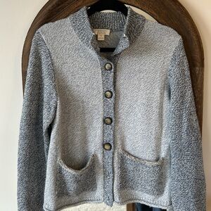 Vintage Button-Up Women's Sweater
